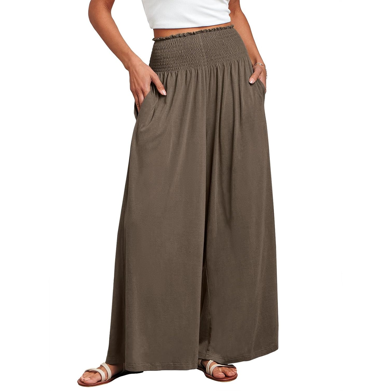 Casual Wide Loose Boho Summer Pants For Women