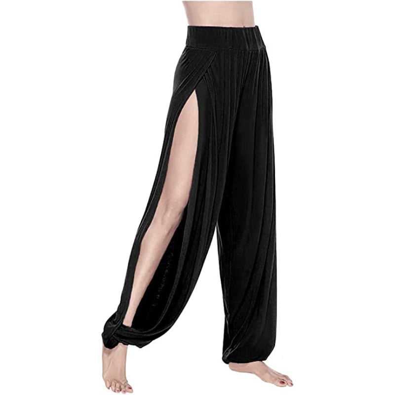 Women's Harem Yoga Pants Baggy Loose Pajama Lounge Pants Wide Leg Trousers-Legletic