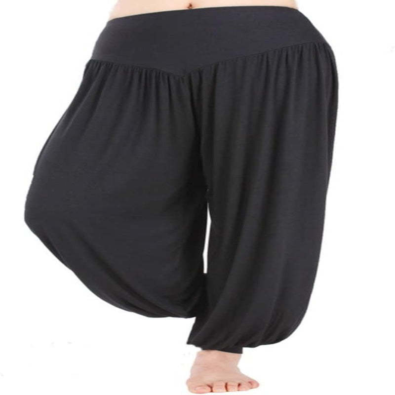 Super Soft Model Spandex Harem Yoga Pilates Pants-Legletic