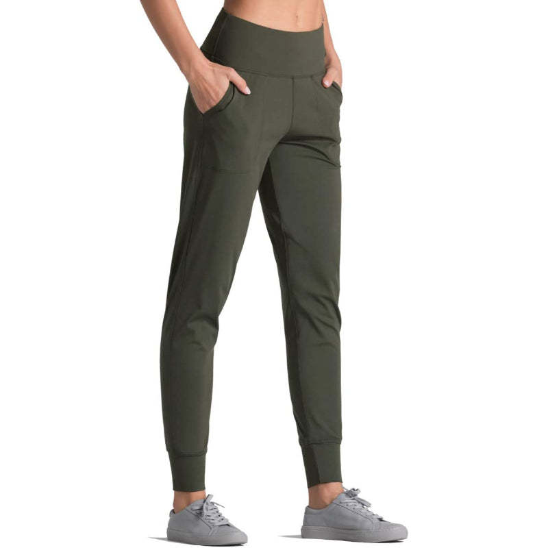 Joggers for Women Athletic Sweatpants with Pockets High Waist Workout Yoga Tapered Lounge Pants-Legletic