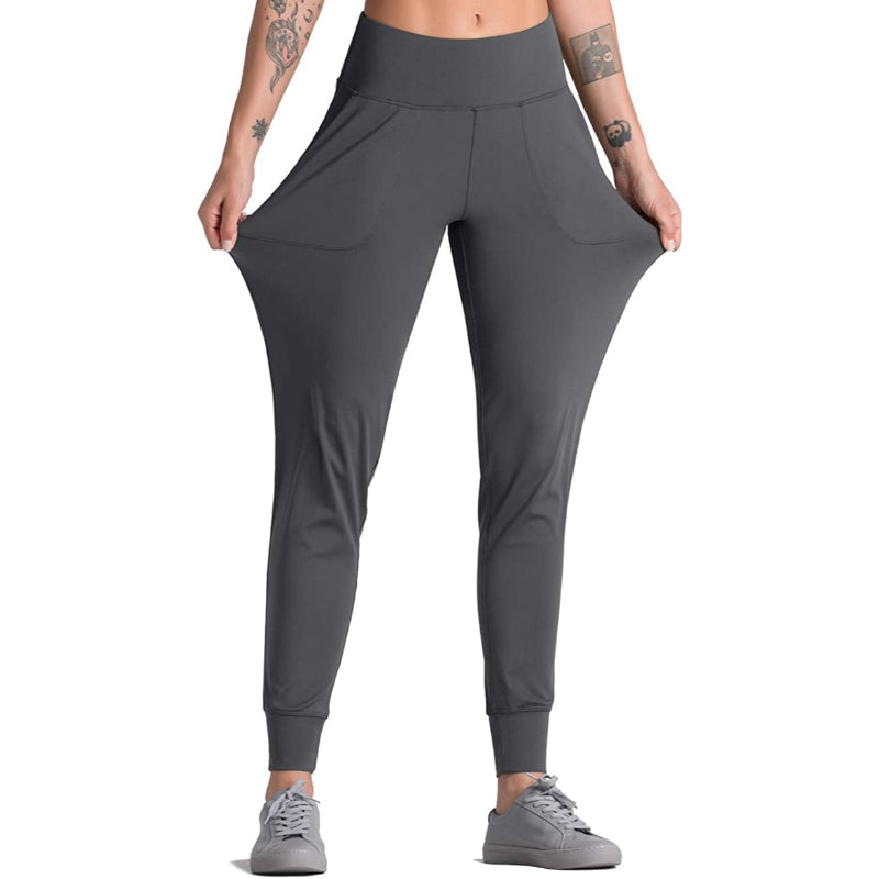 Joggers for Women Athletic Sweatpants with Pockets High Waist Workout Yoga Tapered Lounge Pants-Legletic