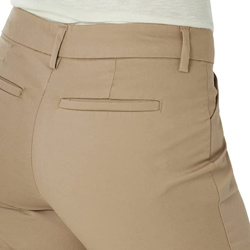 Women's Wrinkle-Free Relaxed Fit Straight Leg Pant-Legletic