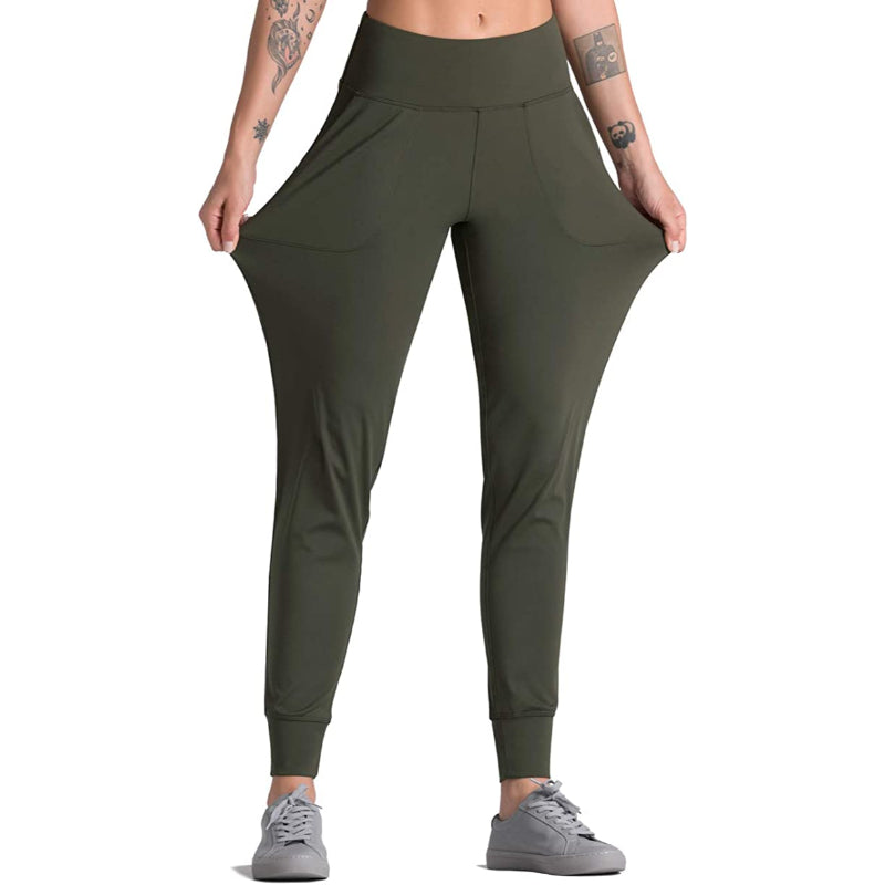 Joggers for Women Athletic Sweatpants with Pockets High Waist Workout Yoga Tapered Lounge Pants-Legletic