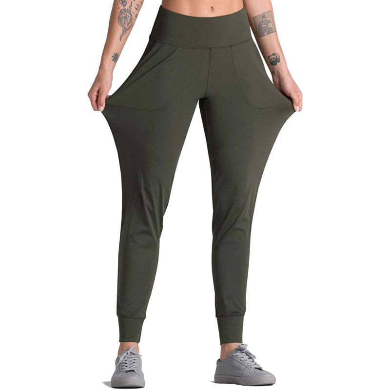 Joggers for Women Athletic Sweatpants with Pockets High Waist Workout Yoga Tapered Lounge Pants-Legletic