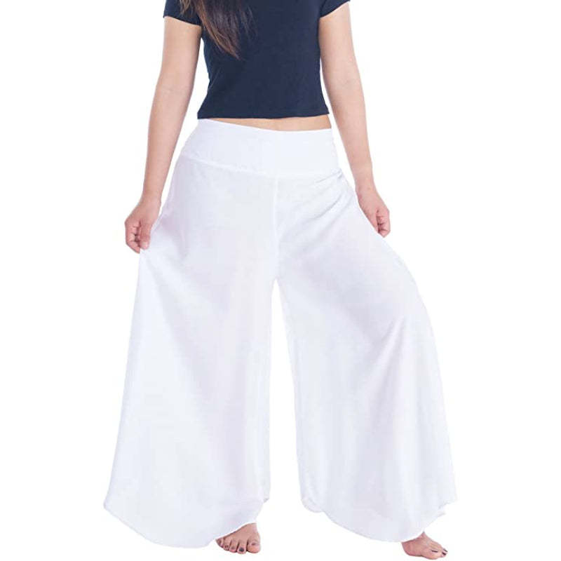 Palazzo Pants for Women Wide Leg Boho Harem Yoga Pants-Legletic