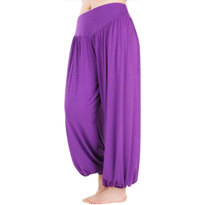 Super Soft Model Spandex Harem Yoga Pilates Pants-Legletic