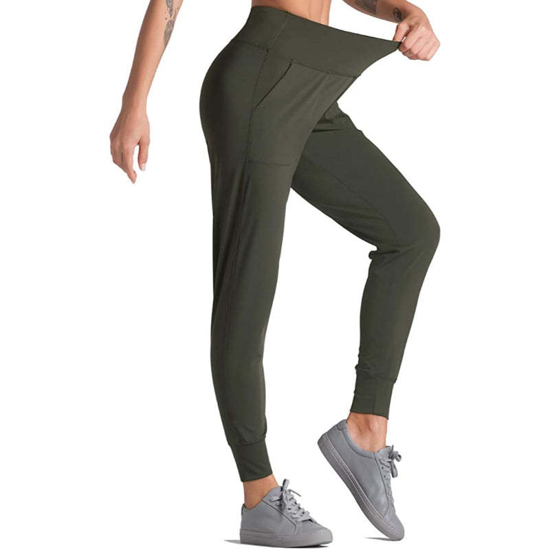 Joggers for Women Athletic Sweatpants with Pockets High Waist Workout Yoga Tapered Lounge Pants-Legletic