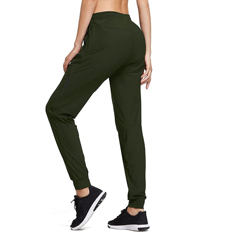 Joggers for Women Jogging Hiking Pants Scrubs Sweatpants Women Fall Clothing Zipper Pockets-Legletic