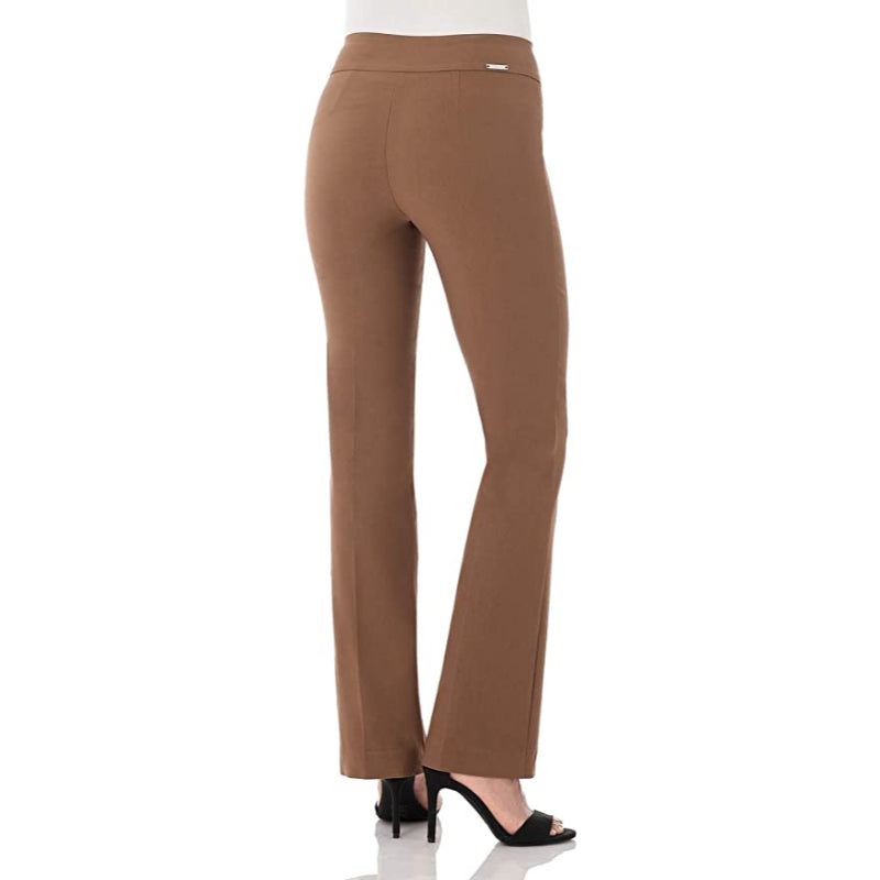 Women's Comfort Bootcut Pant With Pressed Leg Crease-Legletic
