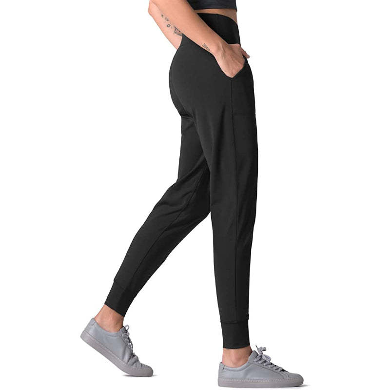 Joggers for Women Athletic Sweatpants with Pockets High Waist Workout Yoga Tapered Lounge Pants-Legletic