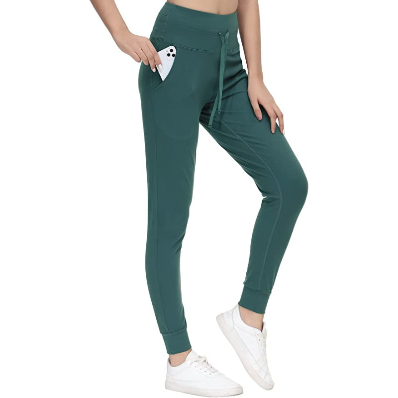 Buttery Soft Sweatpants For Women With 2 Deep Pockets, Tapered Joggers With Drawcord For Athletic Casual Winter-Legletic