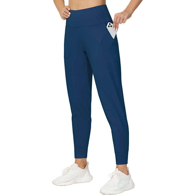 Joggers for Women Athletic Sweatpants with Pockets High Waist Workout Yoga Tapered Lounge Pants-Legletic