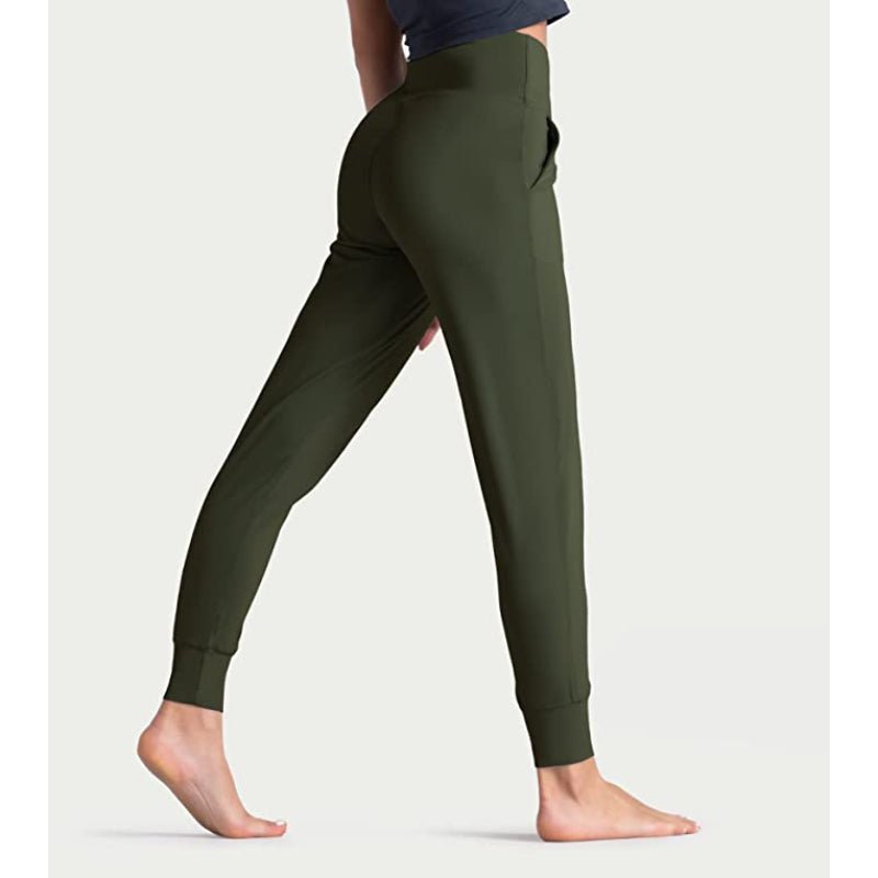 Joggers For Women High Waist Active Sweatpants Lightweight Tapered Lounge Yoga Athletic Pants With Pockets-Legletic