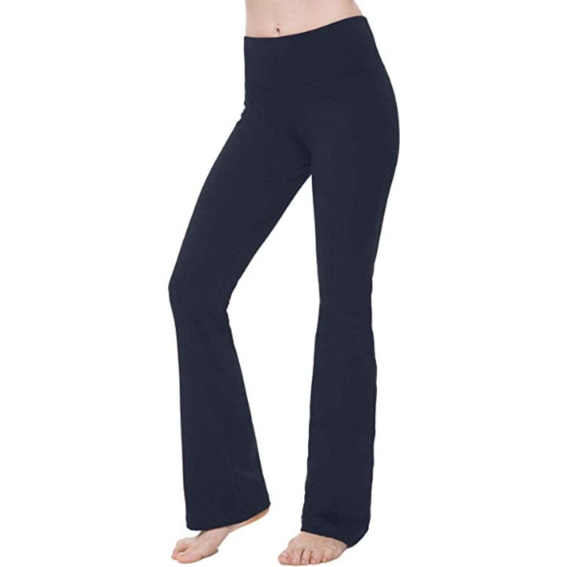 Women's Multicolor Straight Leg Yoga Pants High Waist Leggings-Legletic