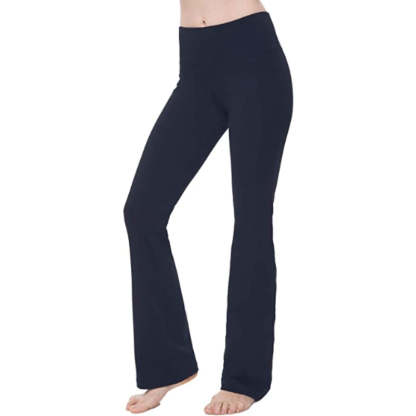 Women's Multicolor Straight Leg Yoga Pants High Waist Leggings-Legletic