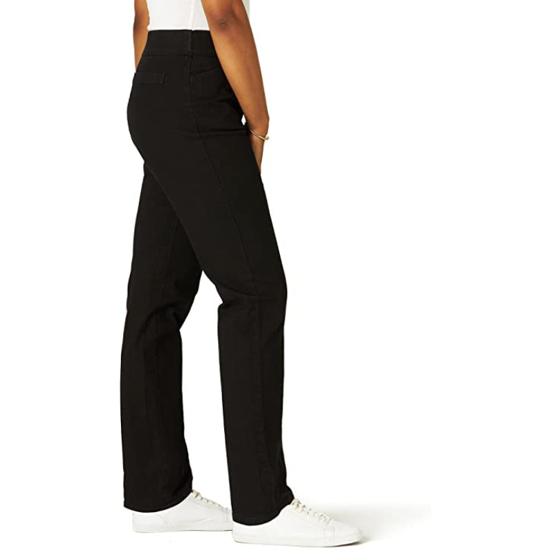 Women's Easy Fit Elastic Waist Pull-On Pant-Legletic