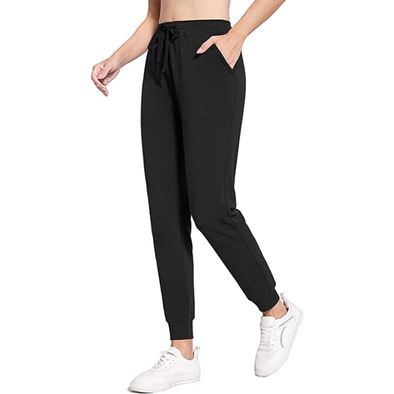 Jogging Pants For Women Cotton Sweatpants Track Sport Pants Sweat Athletic Casual Hiking Pockets-Legletic