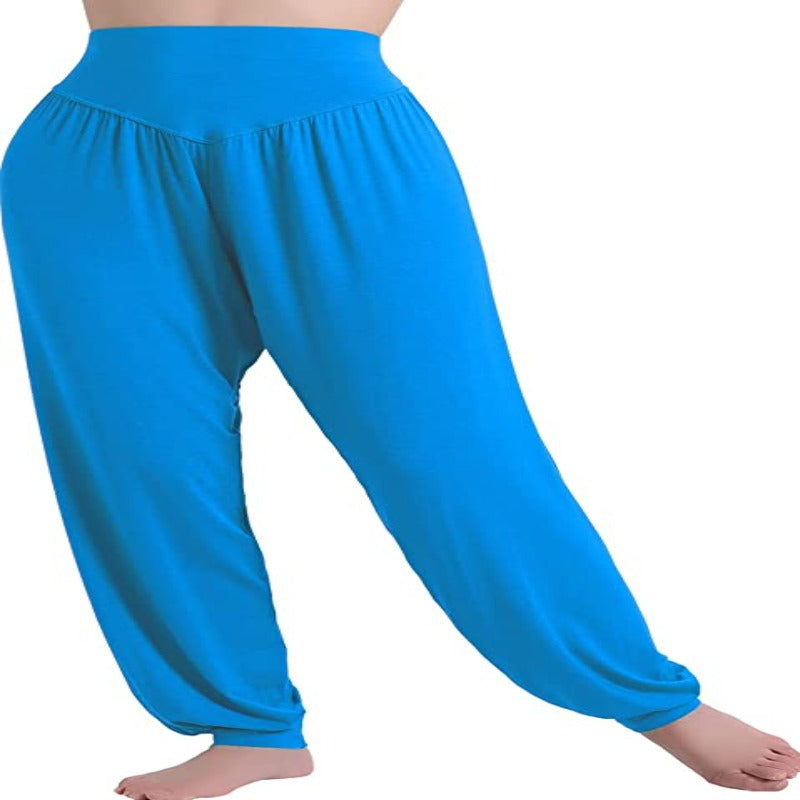 Super Soft Model Spandex Harem Yoga Pilates Pants-Legletic