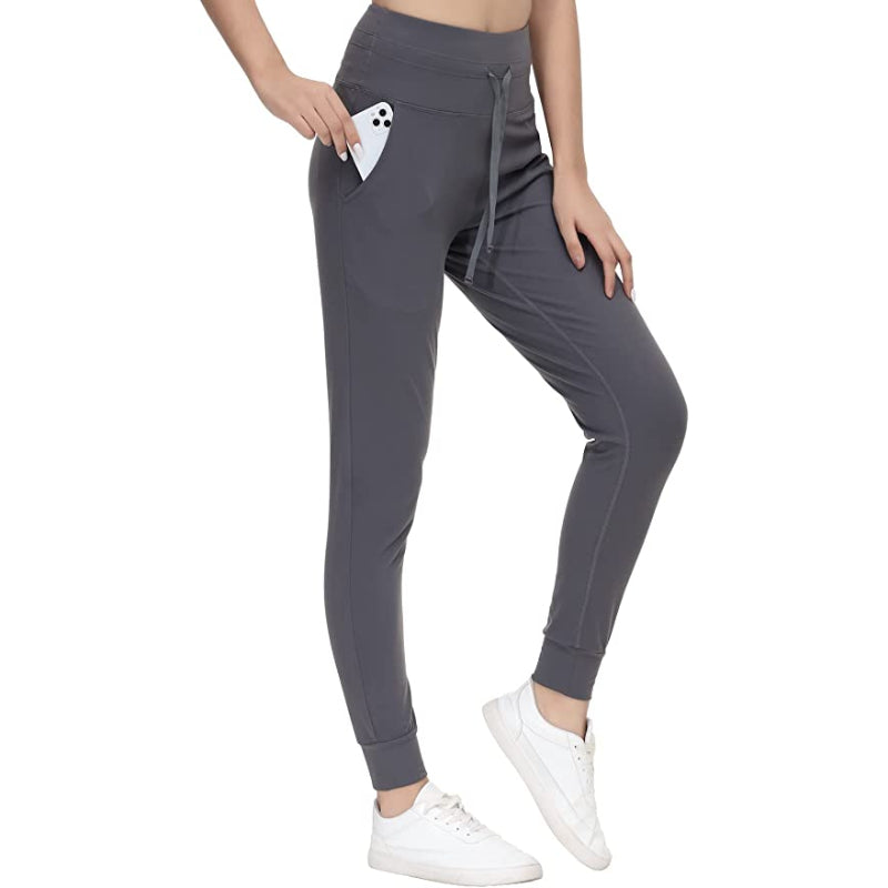Buttery Soft Sweatpants For Women With 2 Deep Pockets, Tapered Joggers With Drawcord For Athletic Casual Winter-Legletic