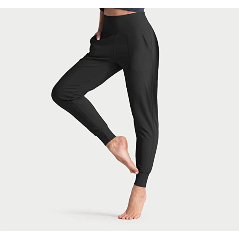 Joggers For Women High Waist Active Sweatpants Lightweight Tapered Lounge Yoga Athletic Pants With Pockets-Legletic