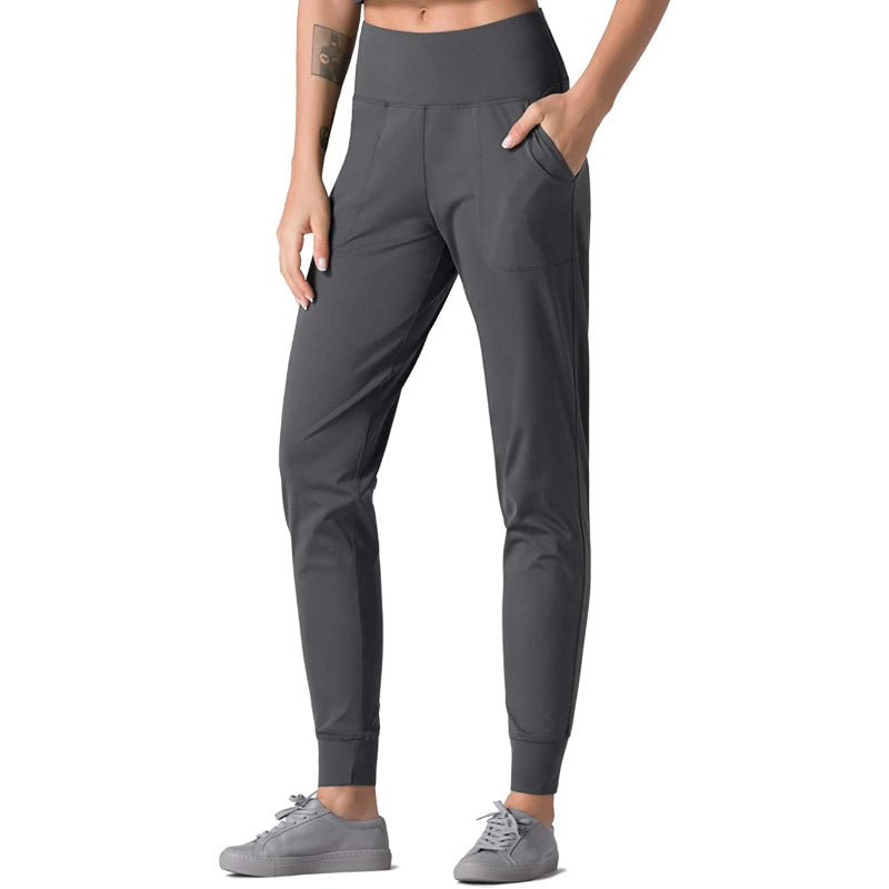 Joggers for Women Athletic Sweatpants with Pockets High Waist Workout Yoga Tapered Lounge Pants-Legletic