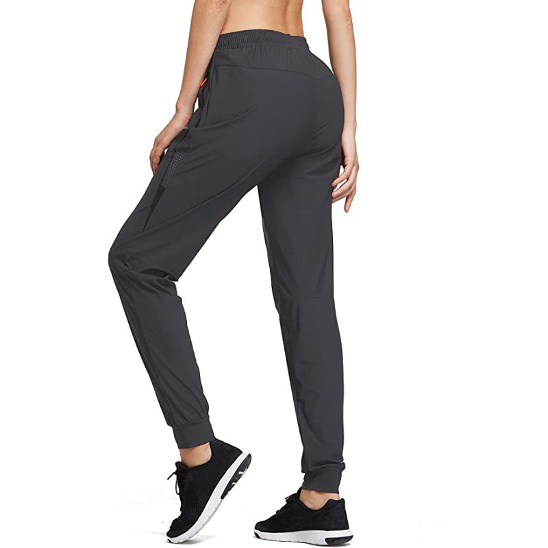 Joggers for Women Jogging Hiking Pants Scrubs Sweatpants Women Fall Clothing Zipper Pockets-Legletic