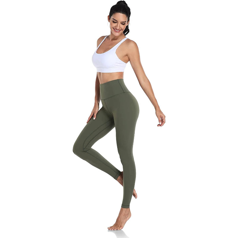 Athletic Essential Women's Full Length Yoga Leggings, and High Waisted Workout Pants-Legletic