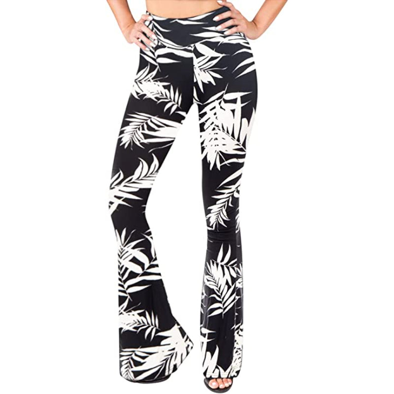 Palazzo Pants For Women-Buttery Soft High Waisted Flare Pants-Leggings-Legletic