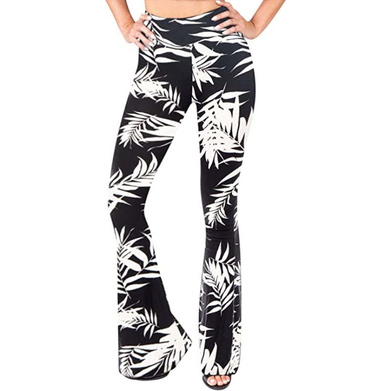 Palazzo Pants For Women-Buttery Soft High Waisted Flare Pants-Leggings-Legletic