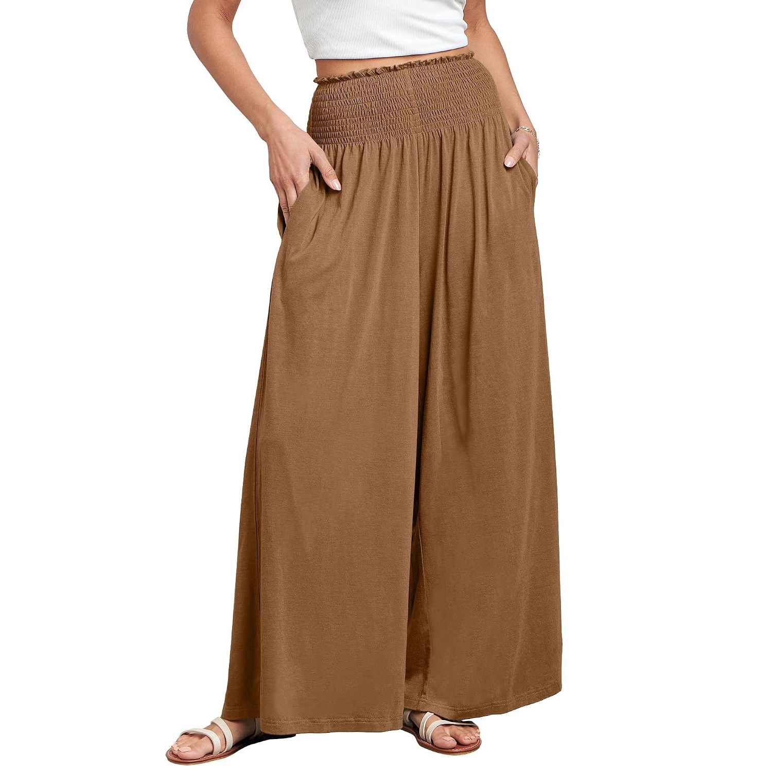 Casual Wide Loose Boho Summer Pants For Women