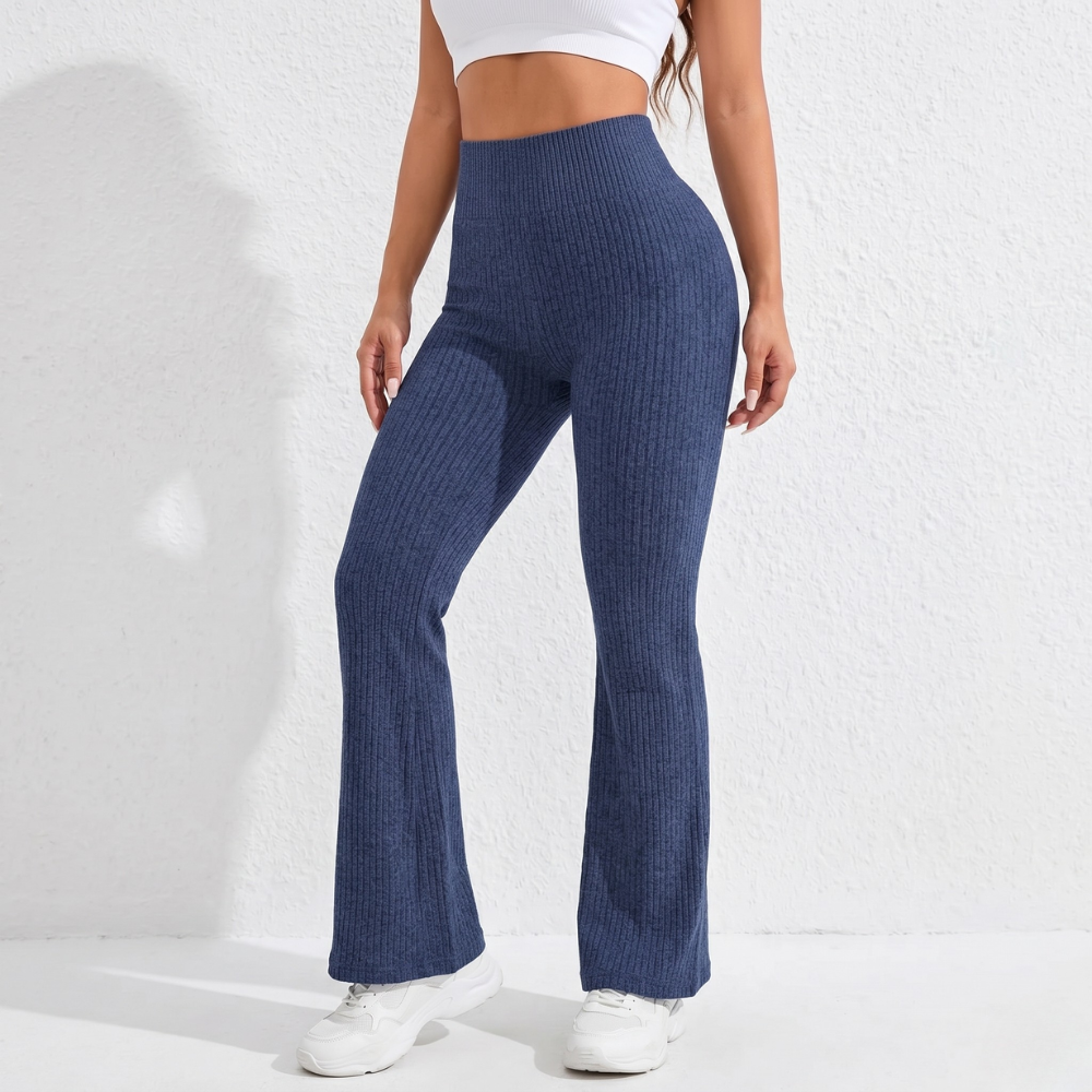 Women's Solid High Waist Sports Leggings,