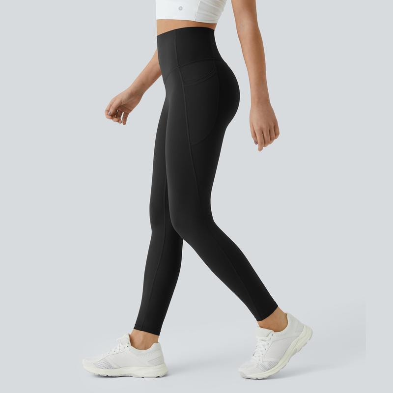Casual Shaping Training Leggings With Pockets For Women