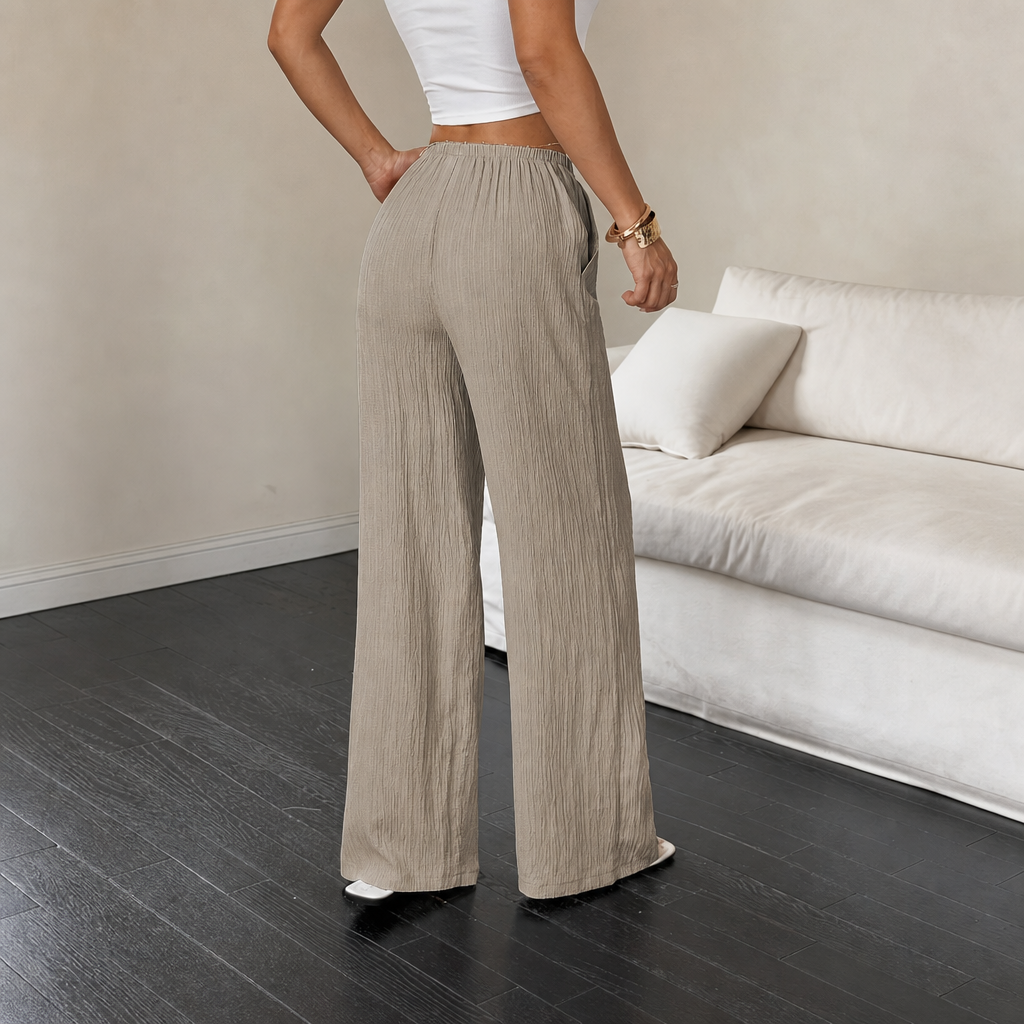 Pack Of 2 Casual Pants With Pocket For Women