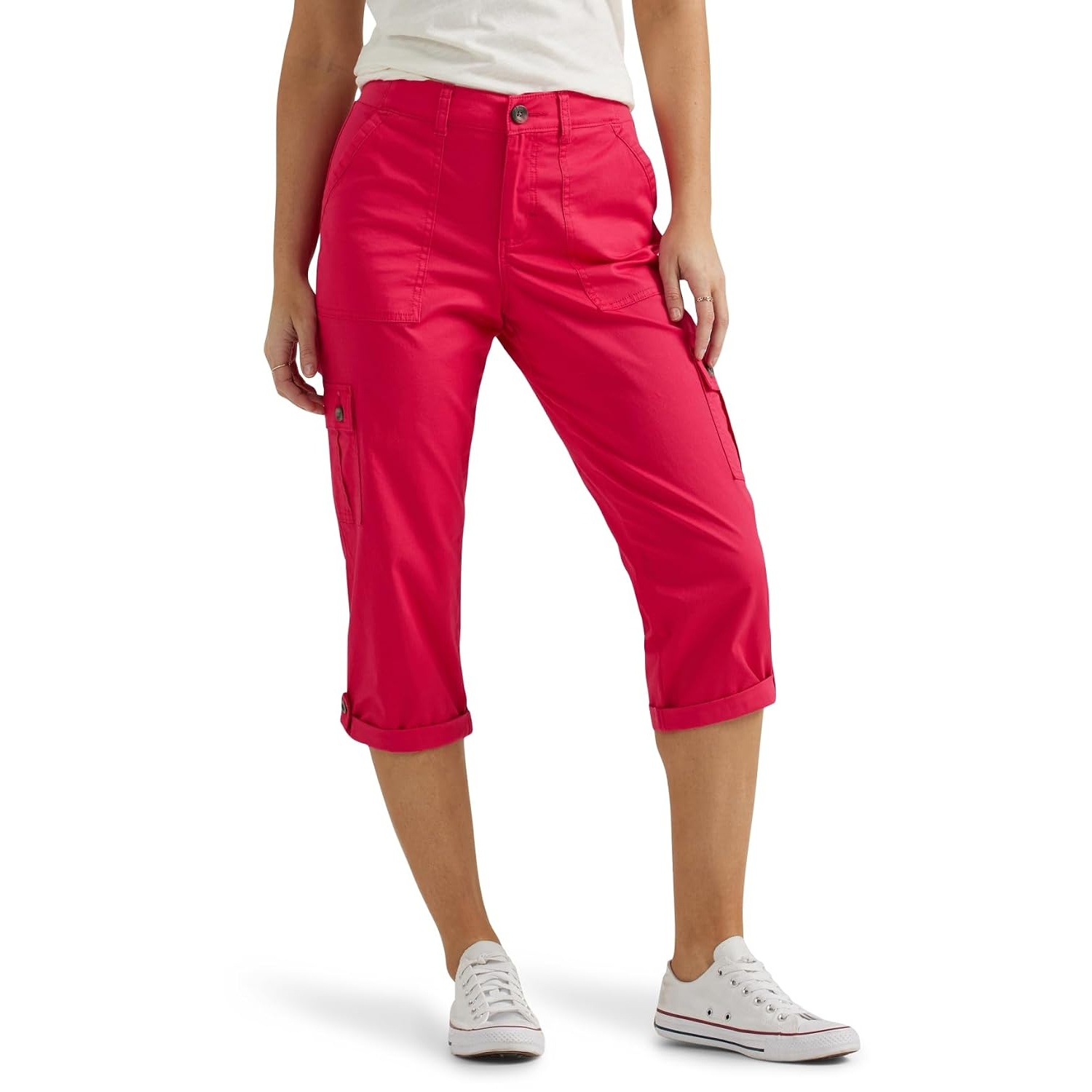 Comfy Cargo Capri Pants For Women