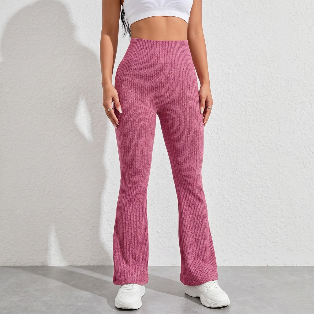 Women's Solid High Waist Sports Leggings,