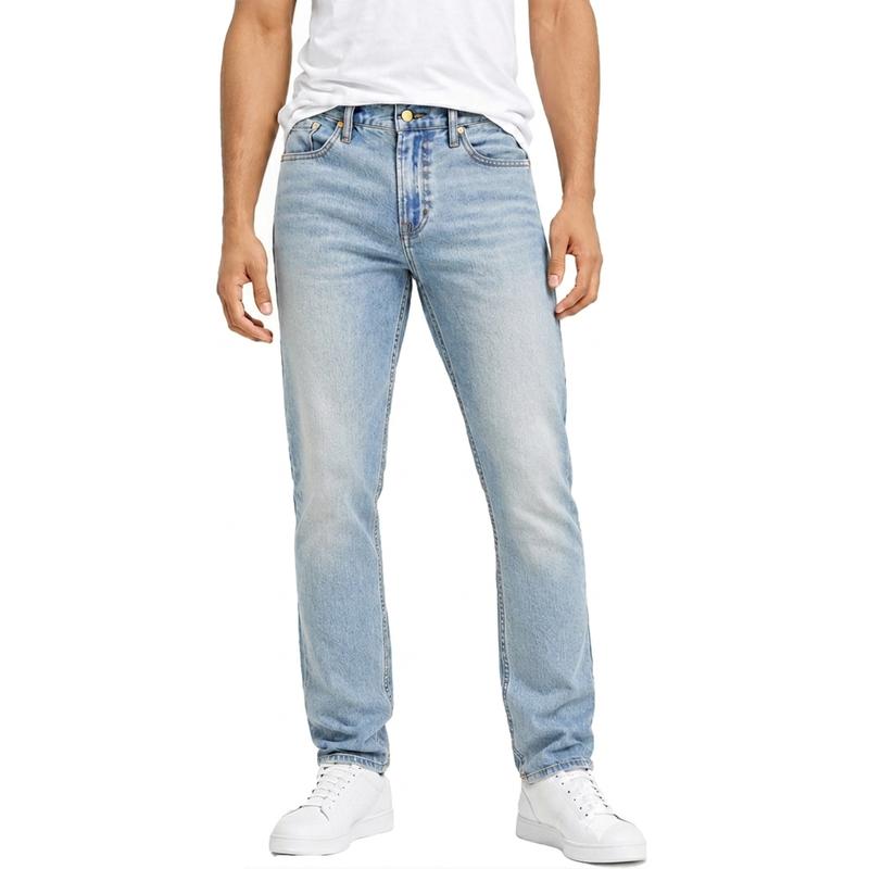 Straight Stretch Slim Classic Jeans For Men