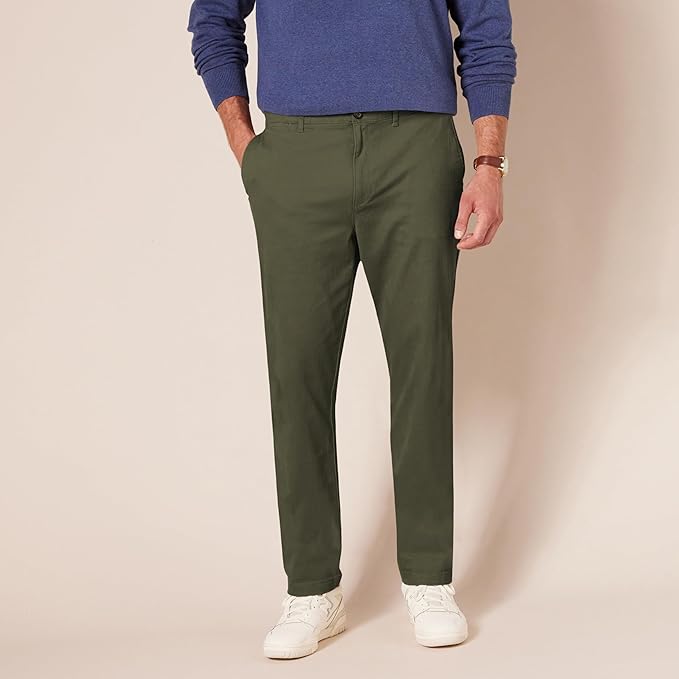 Slim Fit Casual Stretch Chino Pants