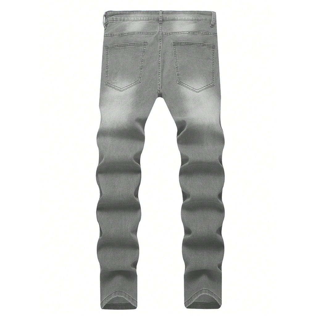 Casual Summer Streetwear Denim Jeans For Men