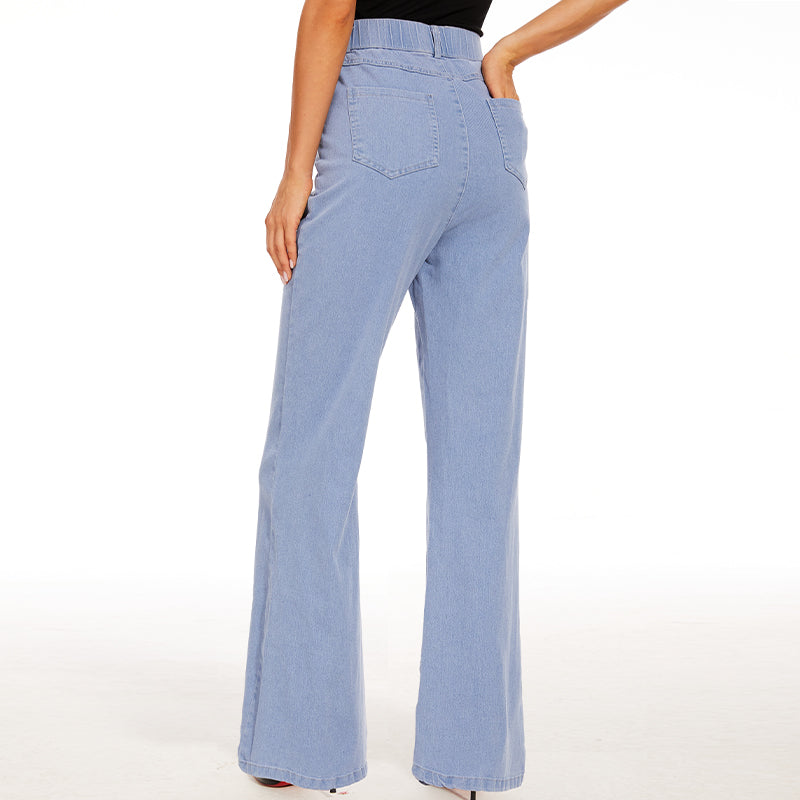 Stretch Flare Jeans-Legletic