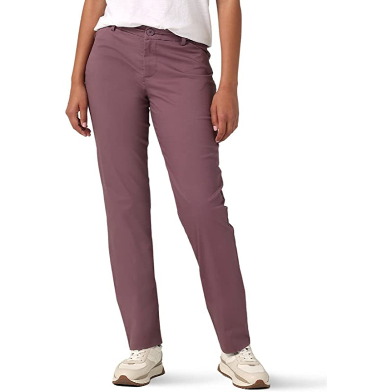 Wrinkle Free Fit Straight Leg Pant For Women-Legletic