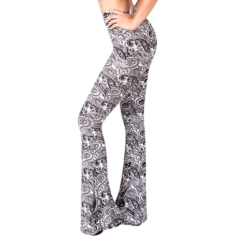 Palazzo Pant For Women-Buttery Soft High Waisted Flare Pant-Legging-Legletic