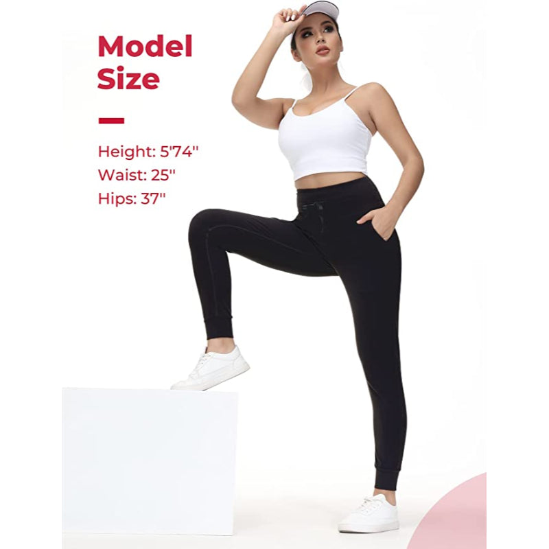 Buttery Soft Sweatpants For Women With 2 Deep Pockets, Tapered Joggers With Drawcord For Athletic Casual Winter-Legletic