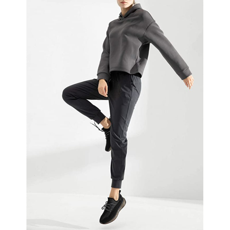 Women's Joggers Pants Drawstring Running Sweatpants With Pockets Lounge Wear-Legletic