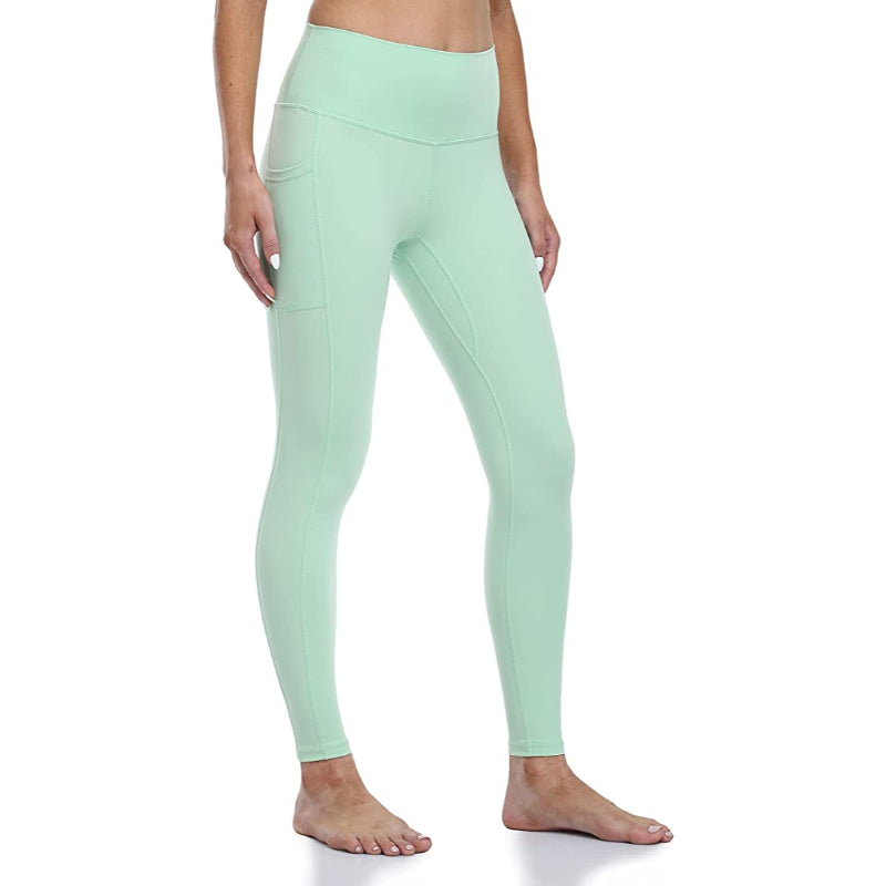 Women's High Waisted Yoga Pants Length Leggings With Pockets-Legletic