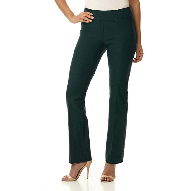 Women's Comfort Bootcut Pant With Pressed Leg Crease-Legletic