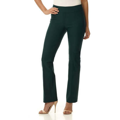 Women's Comfort Bootcut Pant With Pressed Leg Crease-Legletic