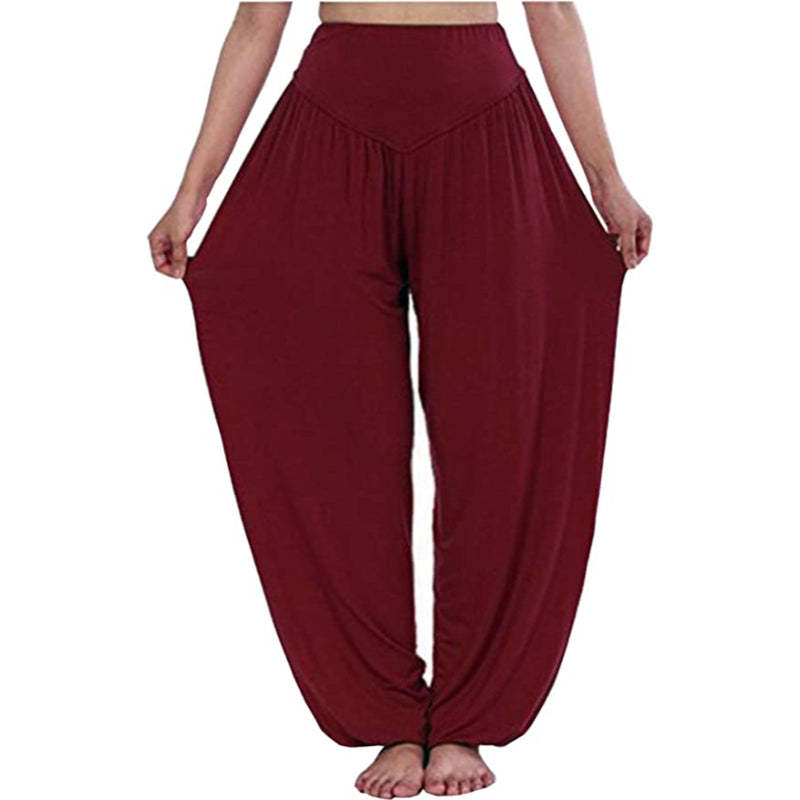 Super Soft Model Spandex Harem Yoga Pilates Pants-Legletic