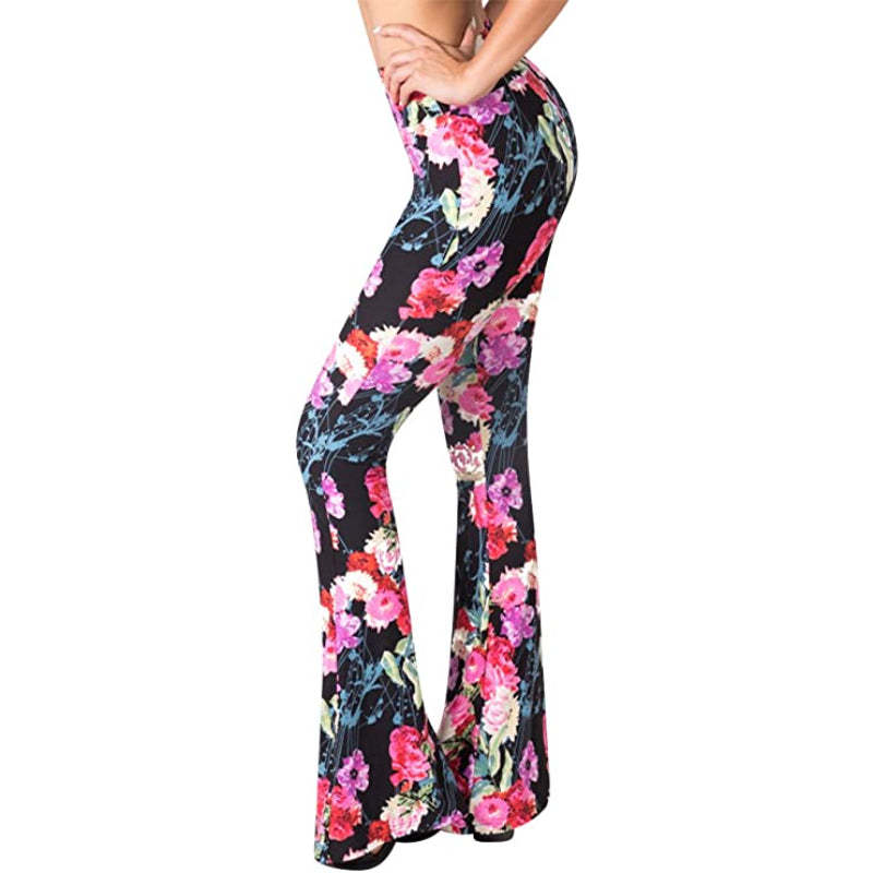 Palazzo Pant For Women-Buttery Soft High Waisted Flare Pant-Legging-Legletic