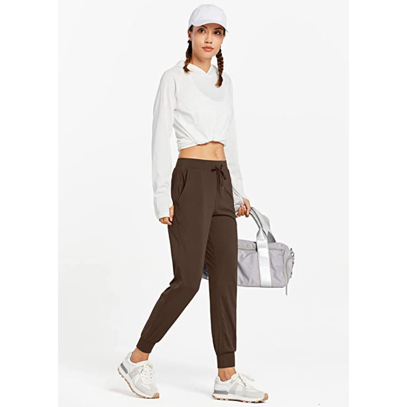 Women's Joggers Pants Athletic Sweatpants With Pockets Running Tapered Casual Pants for Workout, Lounge-Legletic