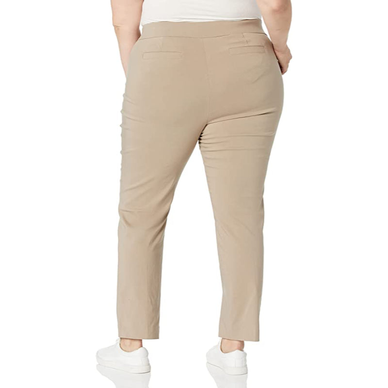 Women's Super Stretch Millennium Welt Pocket Pull On Career Pant-Legletic